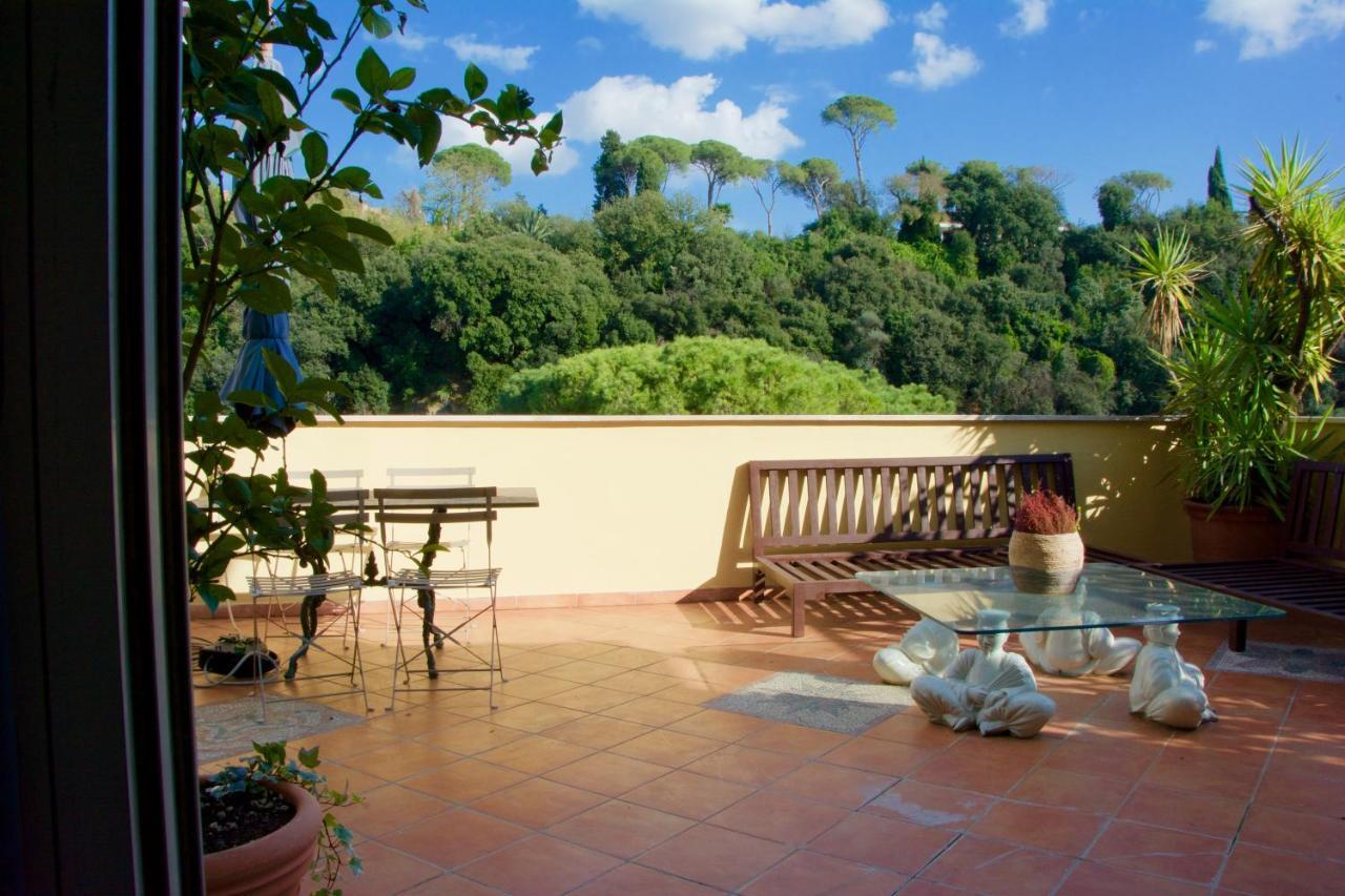 La Terrazza Di Isabel Vila Roma Exterior foto